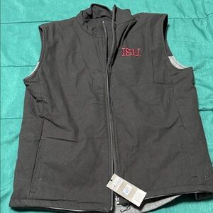 Black ISU Sleeveless Vest reversible